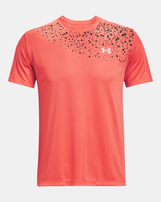 Men's UA Speed Stride T-Shirt, Red, pdpMainDesktop image number 4